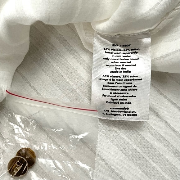 COMMANDO Queen Anna oversized boyfriend basic button down shirt - Picture 8 of 10